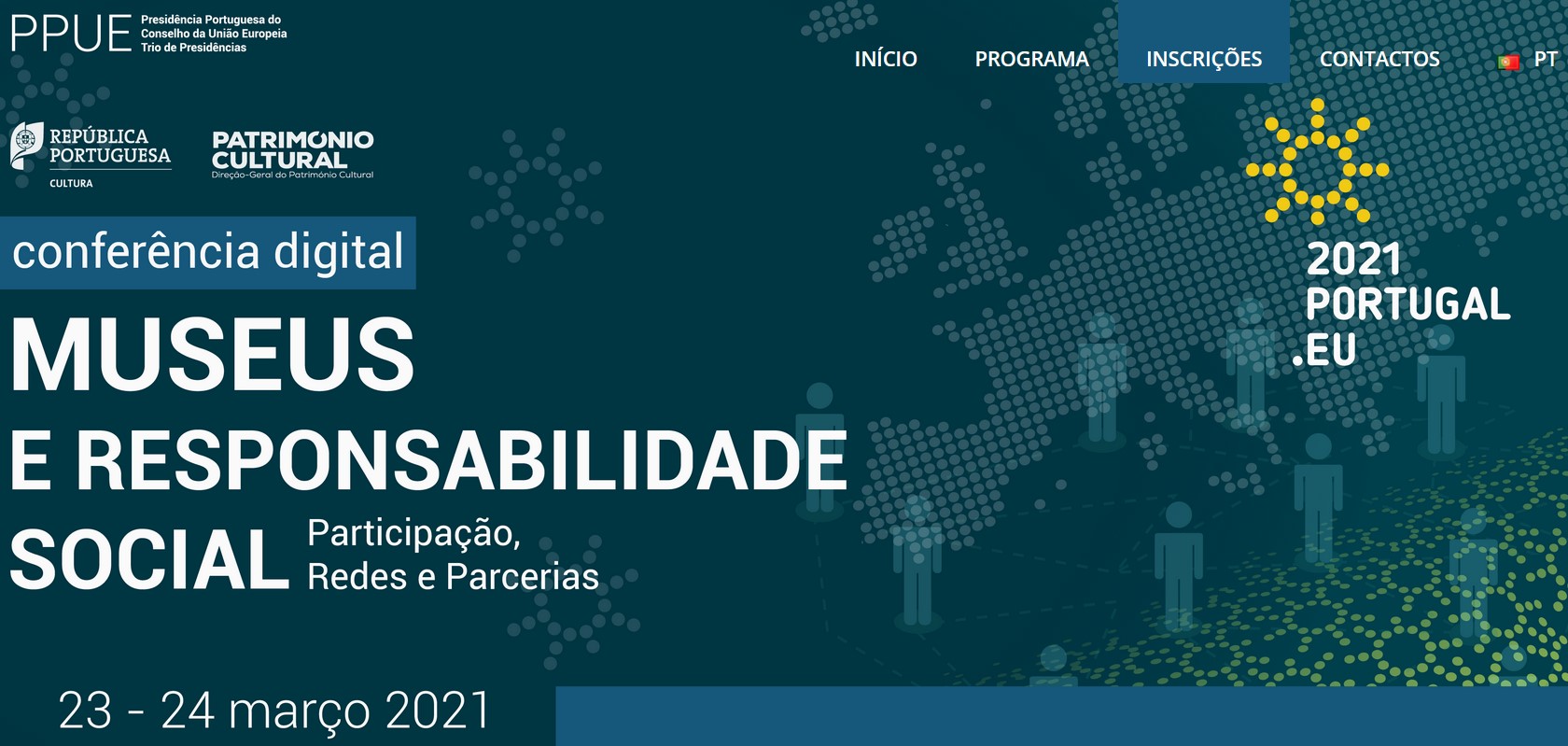 Conferência digital Museus e Responsabilidade Social - Participação, Redes e Parcerias